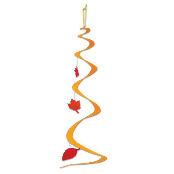 Beistle Felt Fall Leaf Whirl - Party Supply Decoration for Thanksgiving / Fall