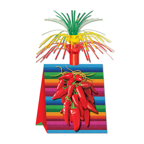 Beistle Chili Pepper Centerpiece 15 in  (1/Pkg) Party Supply Decoration : Fiesta/Cinco de Mayo