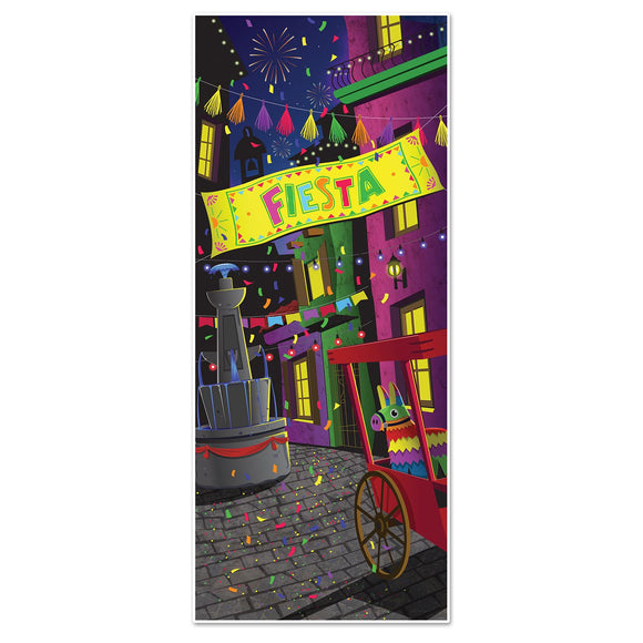 Beistle Fiesta Door Cover - Party Supply Decoration for Fiesta / Cinco de Mayo