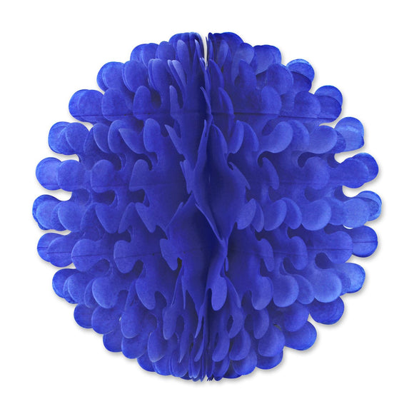 Beistle Medium Blue Tissue Flutter Ball, 9 Inches - Party Supply Decoration for General Occasion