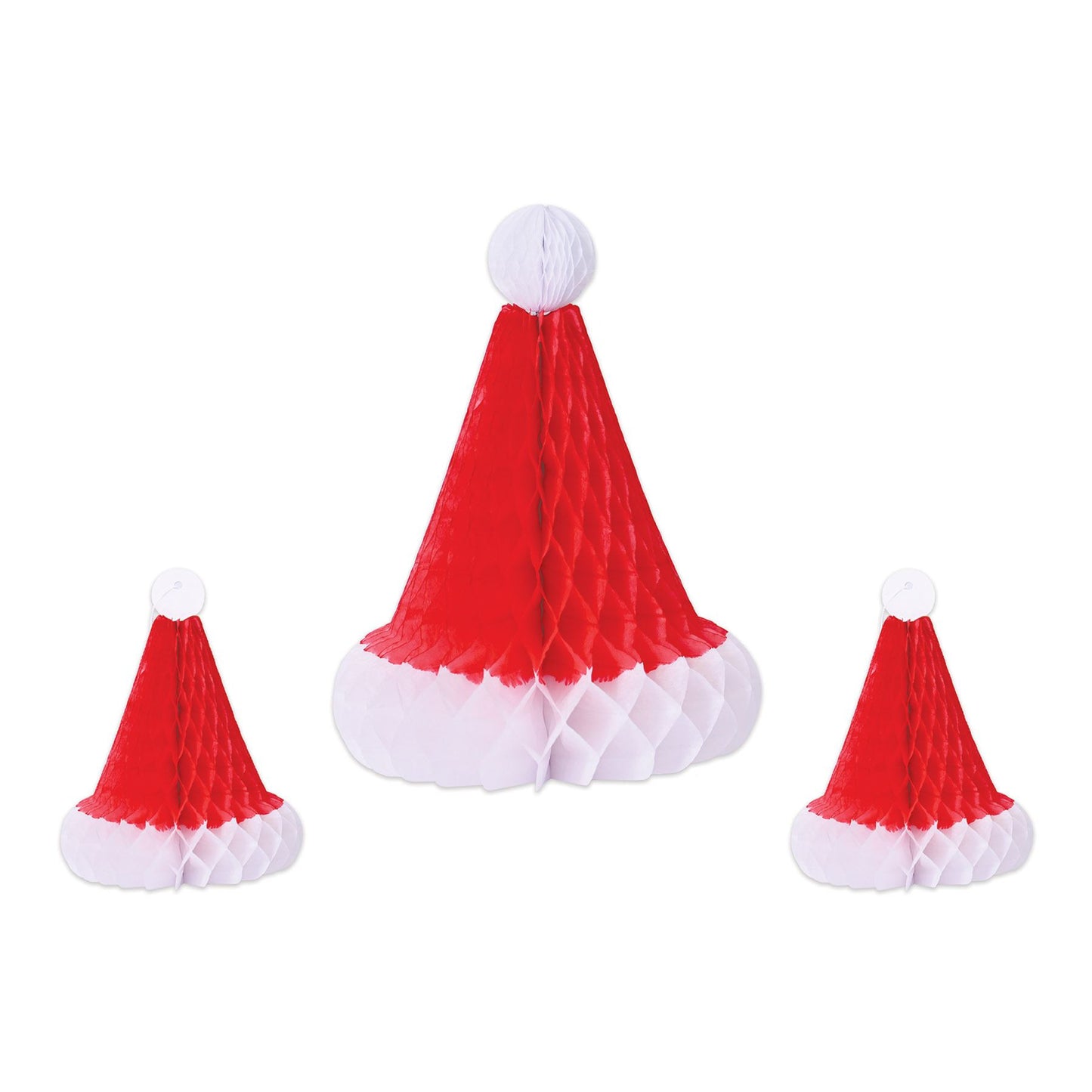 Tissue Santa Hats