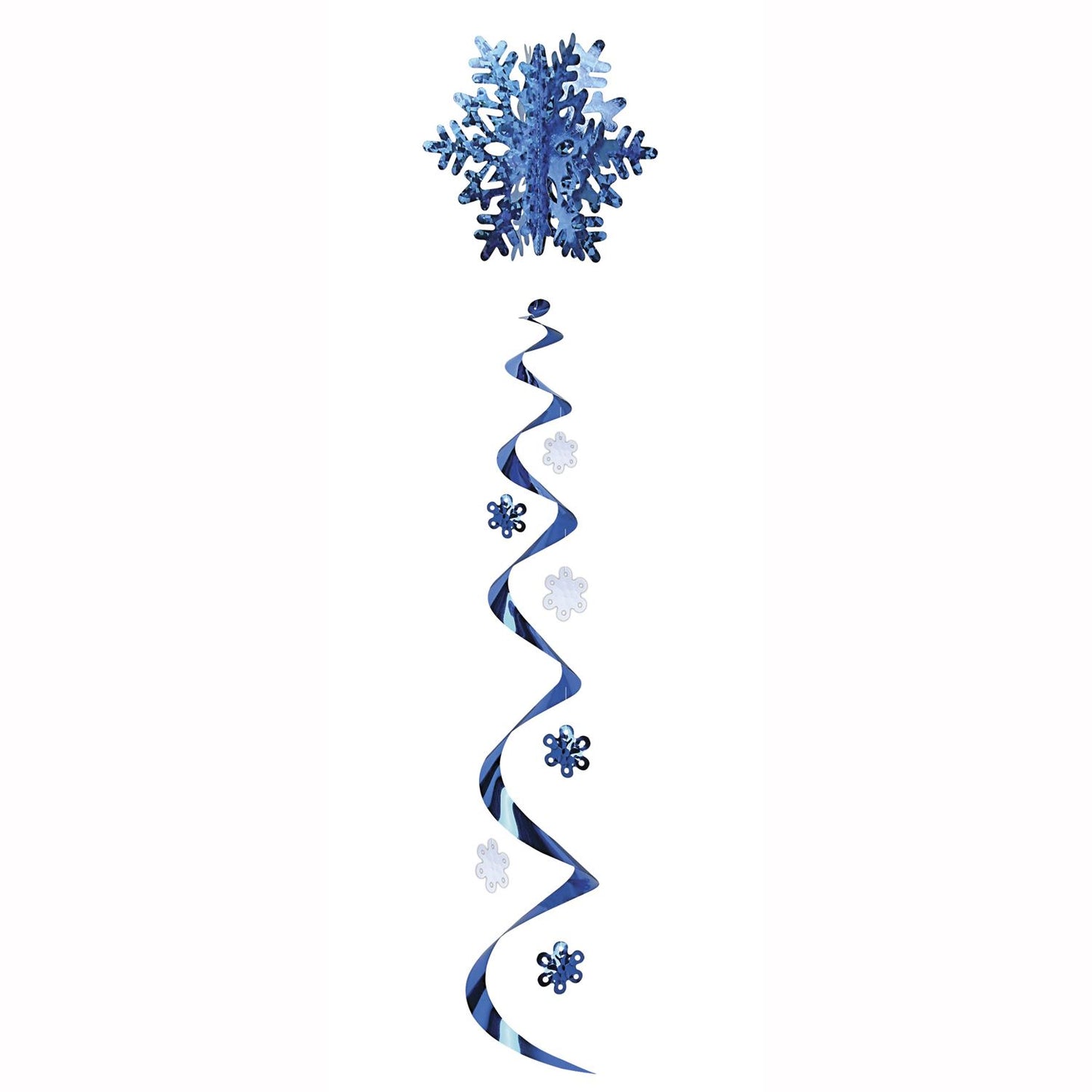 Beistle Jumbo Snowflake Whirl - Party Supply Decoration for Christmas / Winter