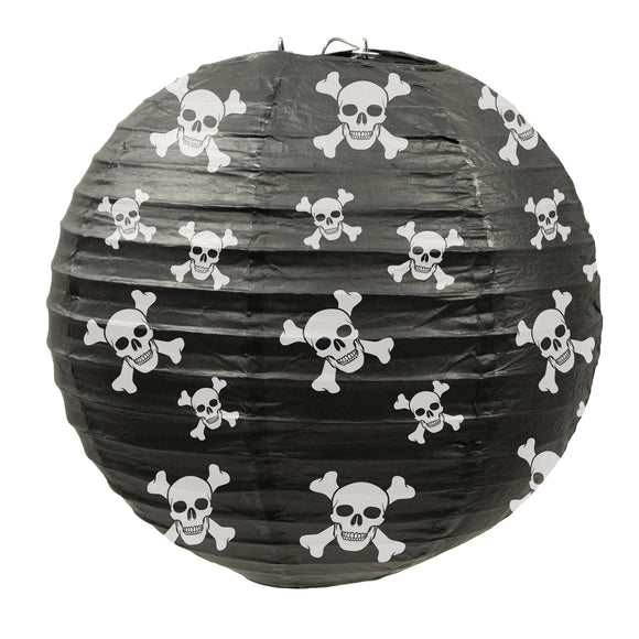 Beistle Pirate Paper Lanterns - Party Supply Decoration for Pirate