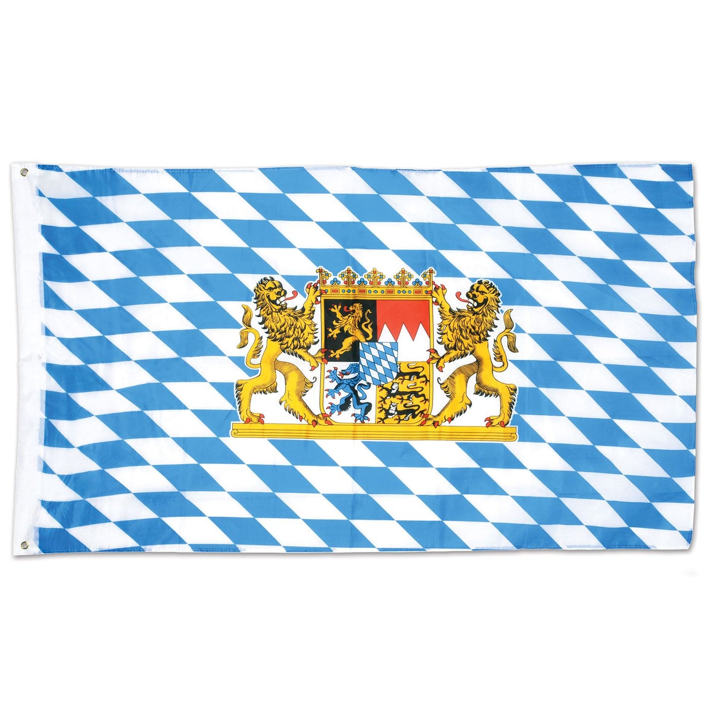 Beistle Bavarian Flag - Party Supply Decoration for Oktoberfest