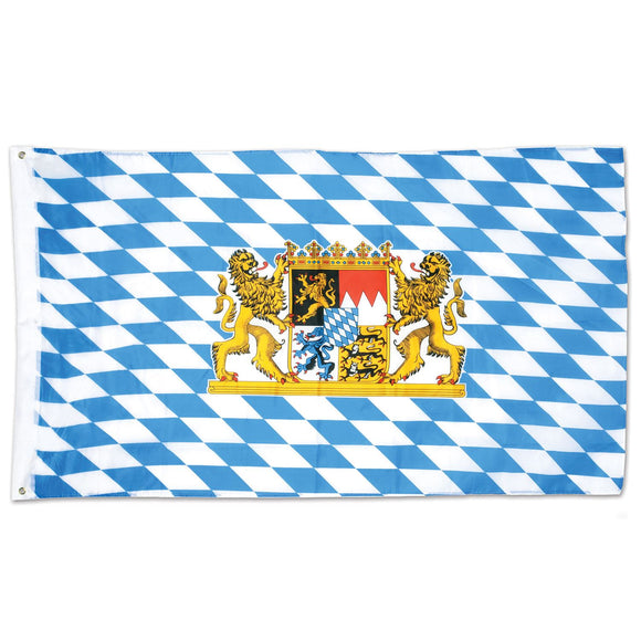 Beistle Bavarian Flag - Party Supply Decoration for Oktoberfest