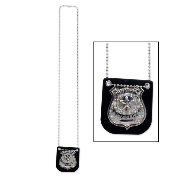 Beistle Metal Police Badge - Party Supply Decoration for Crime Scene
