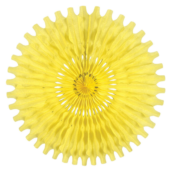 Beistle Canary Art-Tissue Fan - Party Supply Decoration for General Occasion