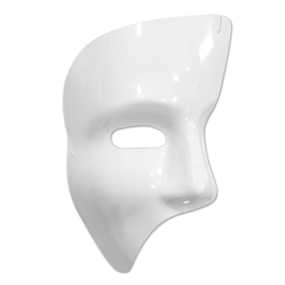 Beistle Phantom Mask (white) - Party Supply Decoration for General Occasion