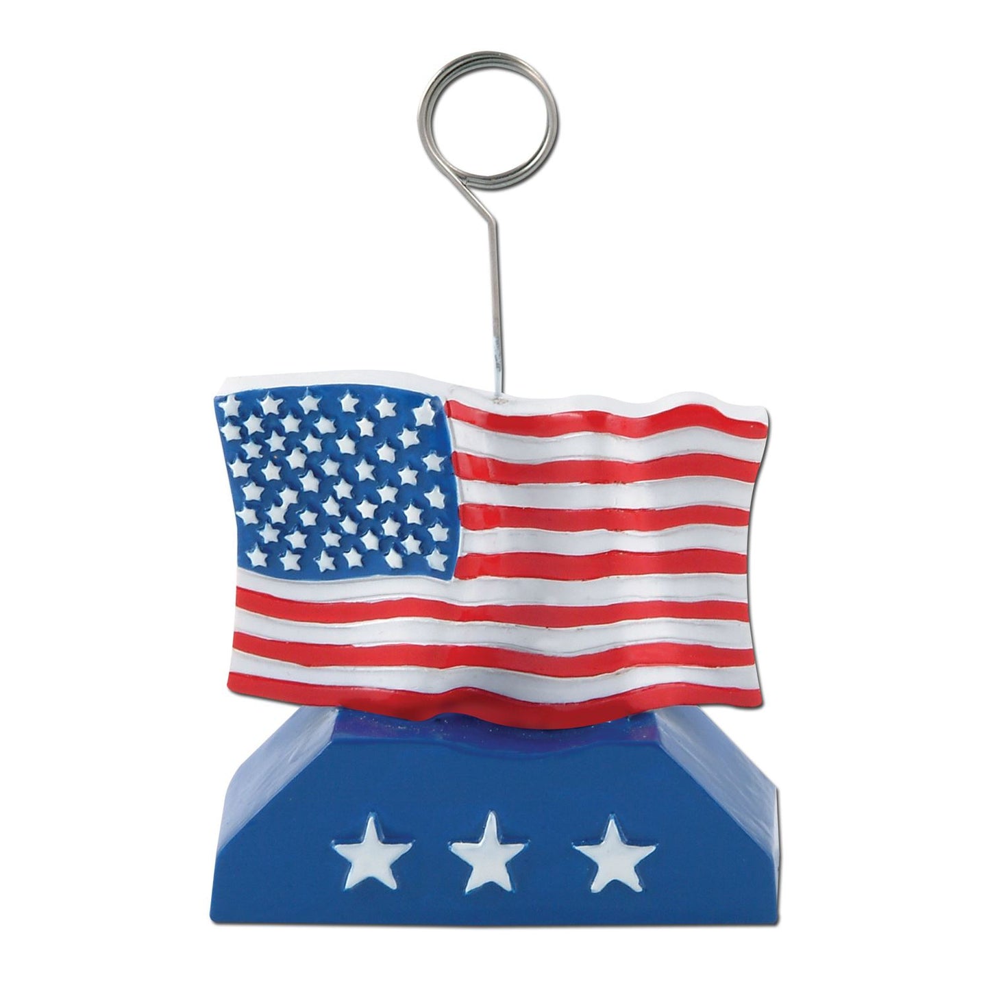 Beistle USA Flag Centerpiece Balloon/Photo Holder 6 Oz  Party Supply Decoration : Patriotic