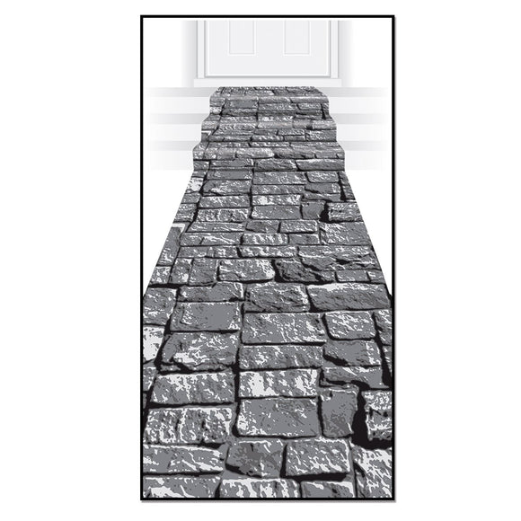 Beistle Stone Path Runner - Party Supply Decoration for Halloween