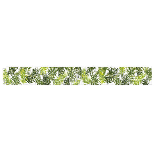 Beistle Metallic Palm Leaf Fringe Banner 70.5 in  x 5' (1/Pkg) Party Supply Decoration : Luau