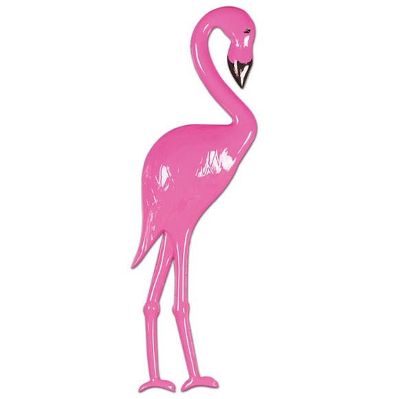 Beistle Plastic Flamingo Decoration (Assorted Designs - Sold Individually) 26 in   Party Supply Decoration : Luau