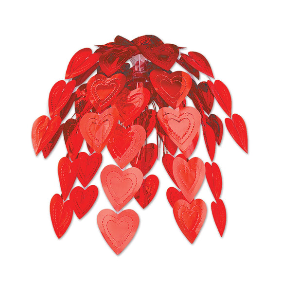 Beistle Red Heart Cascade - Party Supply Decoration for Valentines