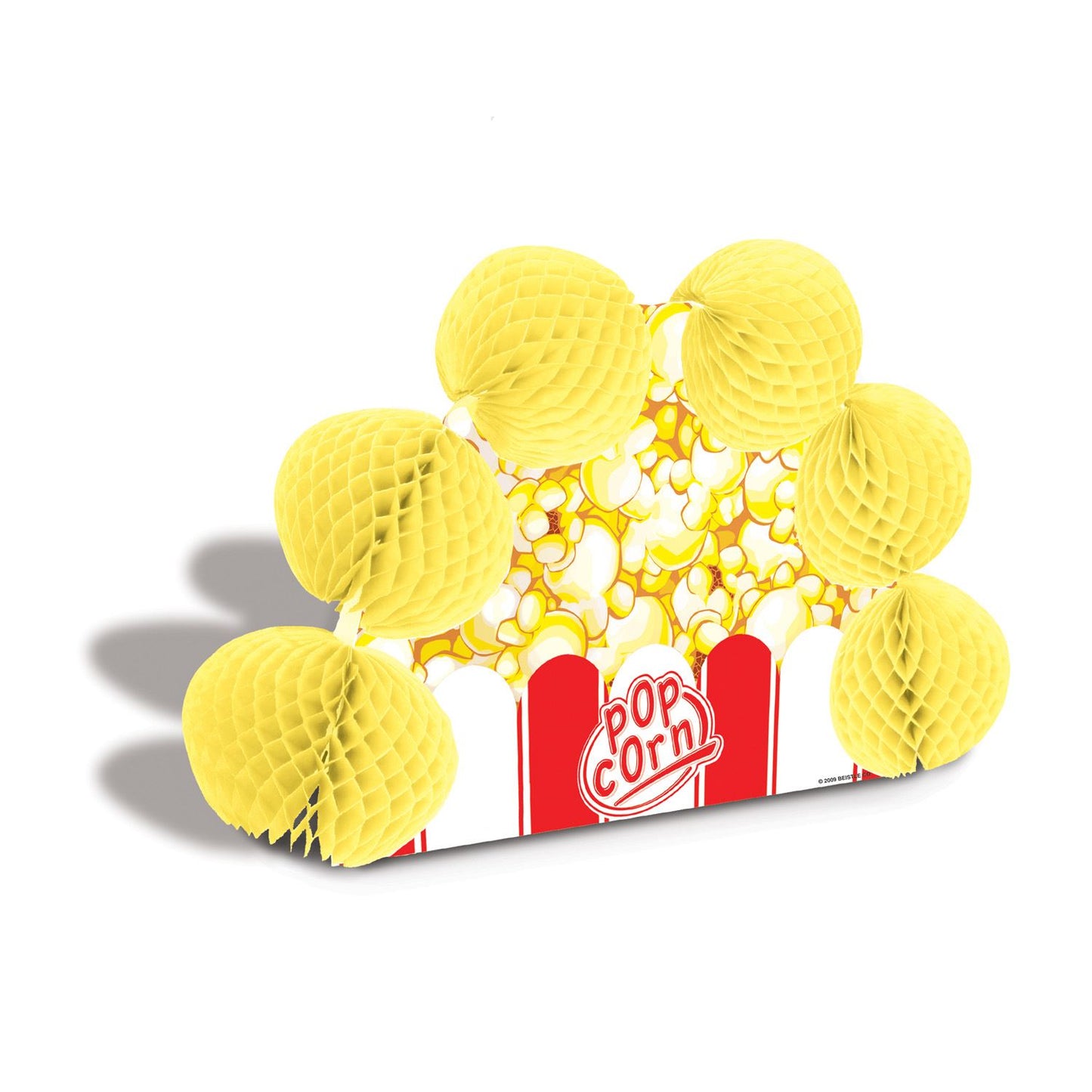 Beistle Popcorn Pop-Over Centerpiece 10 in  (1/Pkg) Party Supply Decoration : Awards Night