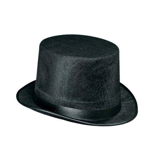 Beistle Black Vel-Felt Top Hat   Party Supply Decoration : General Occasion