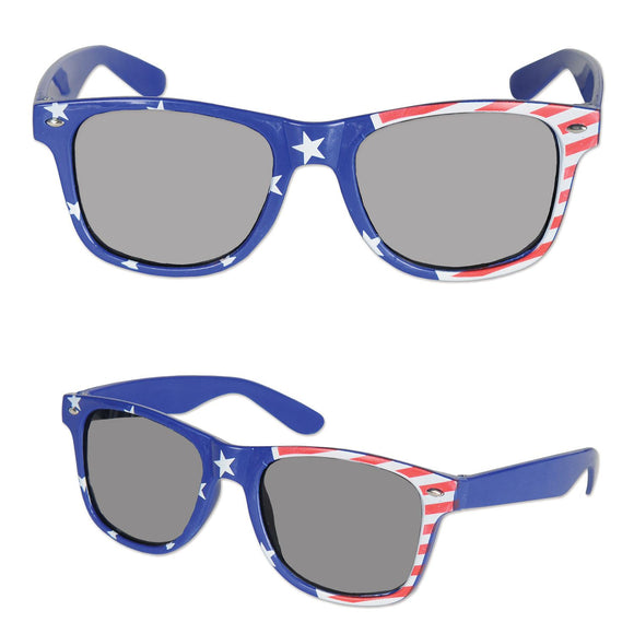 Beistle Patriotic Glasses - Party Supply Decoration for Patriotic