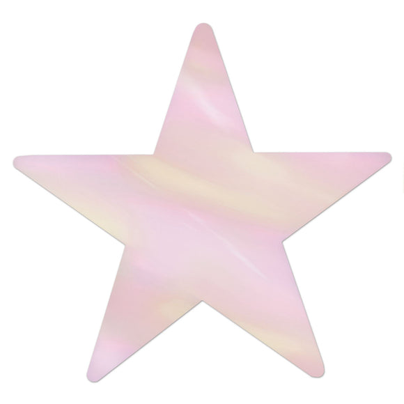 Beistle Metallic Star Cutouts   (12/Pkg) Party Supply Decoration : General Occasion