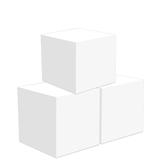 Beistle Favor Boxes - White - Party Supply Decoration for General Occasion