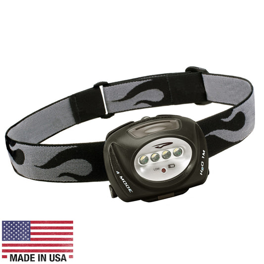 Princeton Tec QUAD LED Headlamp - Black [QUAD-BK]