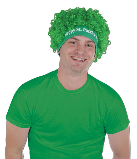 Beistle Happy St Patrick's Day Wig - Party Supply Decoration for St. Patricks