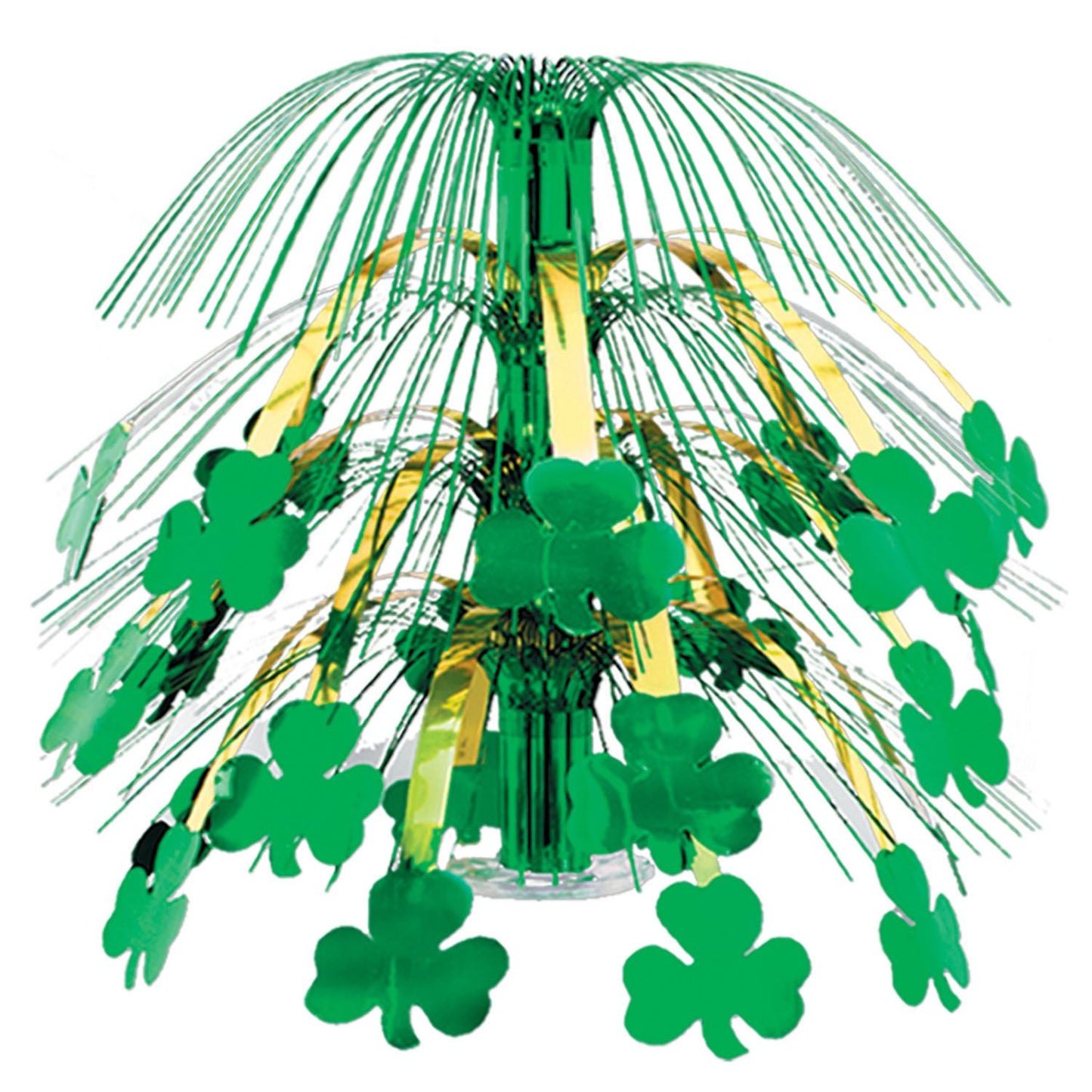 Beistle Shamrock Cascade Centerpiece 18 in  (1/Pkg) Party Supply Decoration : St. Patricks