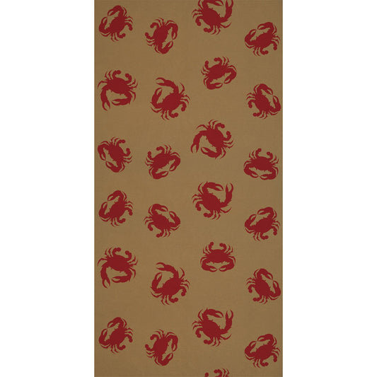 Beistle Crab Kraft Paper Table Roll - Party Supply Decoration for Luau