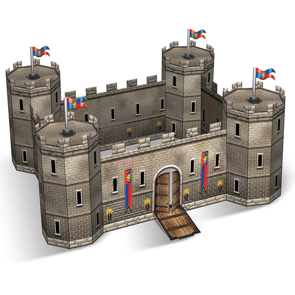 Beistle 3-D Castle Centerpiece  (1/Pkg) Party Supply Decoration : Medieval