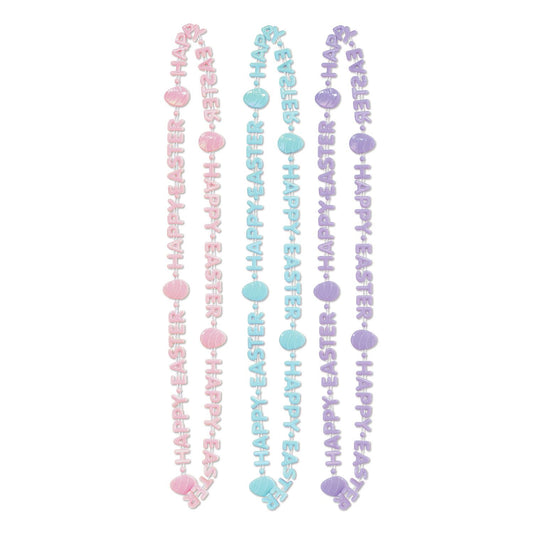 Beistle Happy Easter Beads-Of-Expression - Party Supply Decoration for Easter