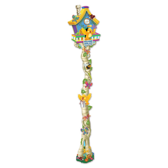 Beistle Jointed Spring Birdhouse - Party Supply Decoration for Spring/Summer