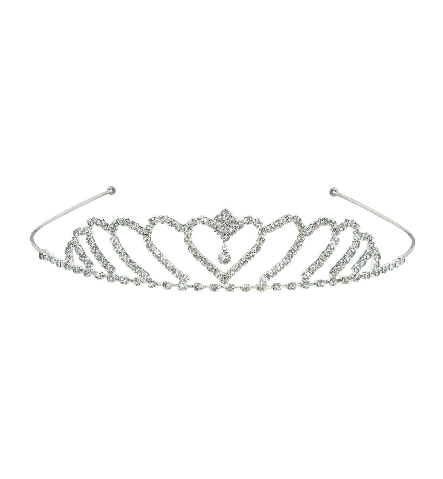 Beistle Royal Rhinestone Tiara - Party Supply Decoration for General Occasion