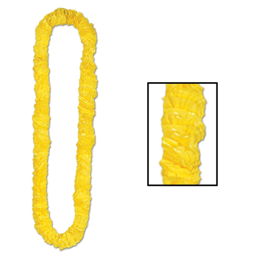 Soft-Twist Poly Leis w/UPC Tabs