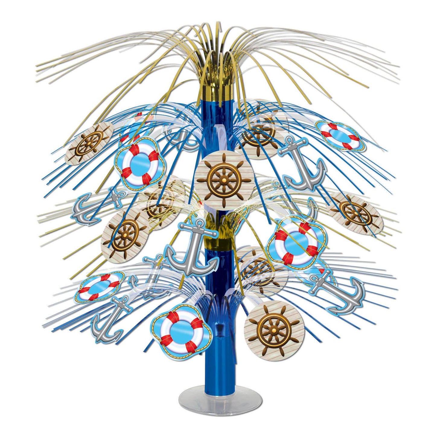 Beistle Nautical Cascade Centerpiece 18 in  (1/Pkg) Party Supply Decoration : Nautical