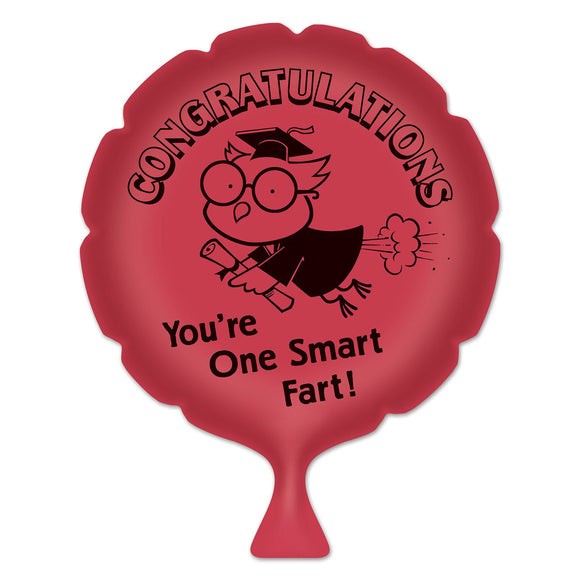 Beistle You're One Smart Fart! Whoopee Cushion - Party Supply Decoration for Graduation