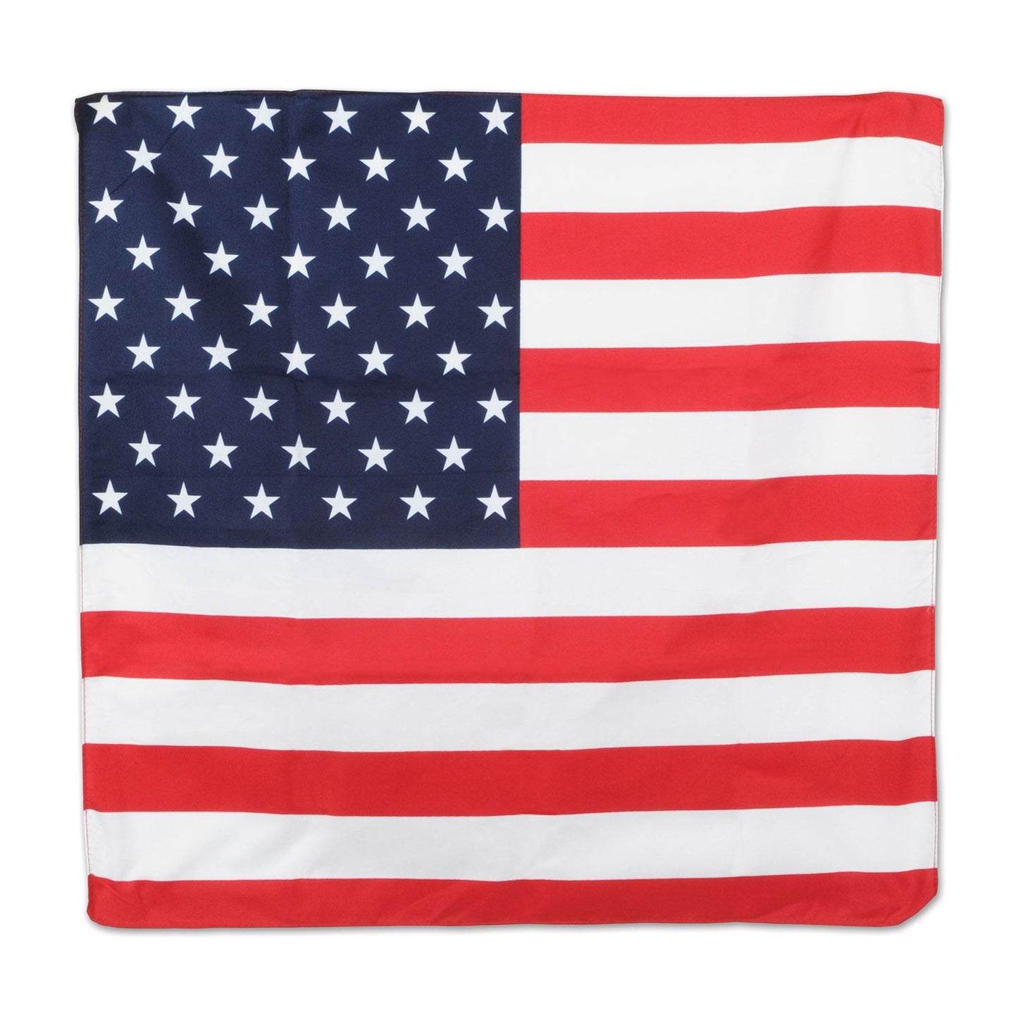 Beistle Patriotic Bandana 22 in  x 22 in  (1/Pkg) Party Supply Decoration : Patriotic