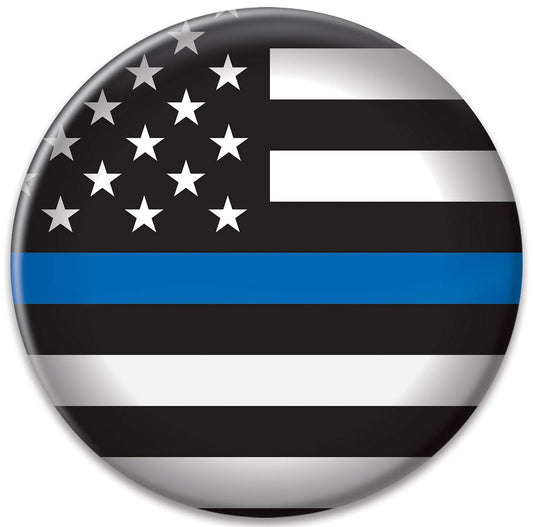 Beistle Law Enforcement Button - Party Supply Decoration for Patriotic