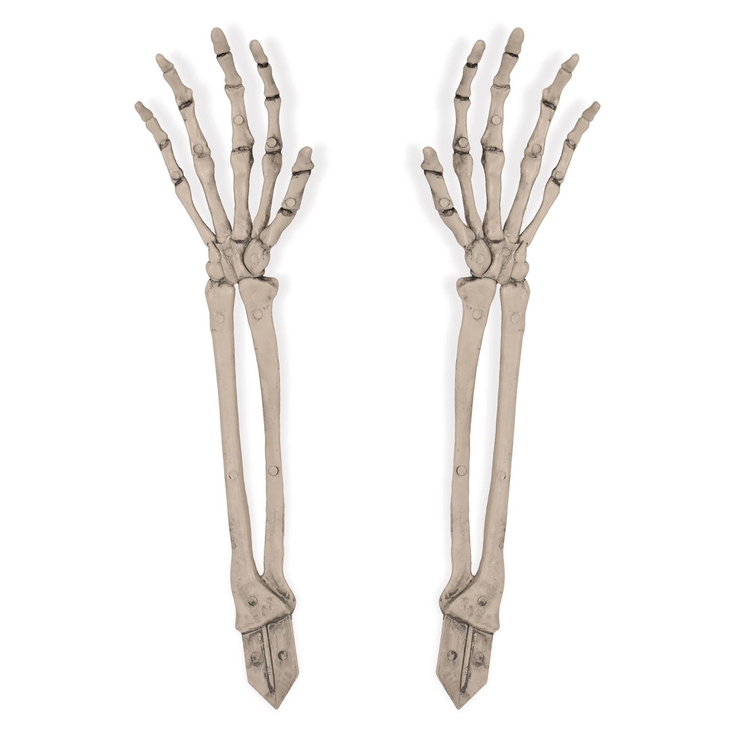 Beistle Plastic Skeleton Hand Yard Stakes - Party Supply Decoration for Halloween