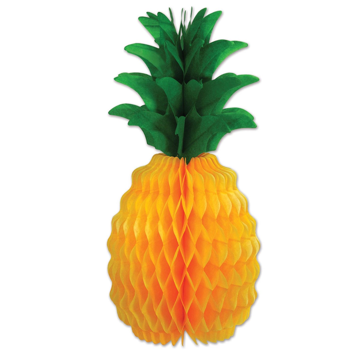 Beistle Tissue Pineapple, 20 inch - Party Supply Decoration for Luau