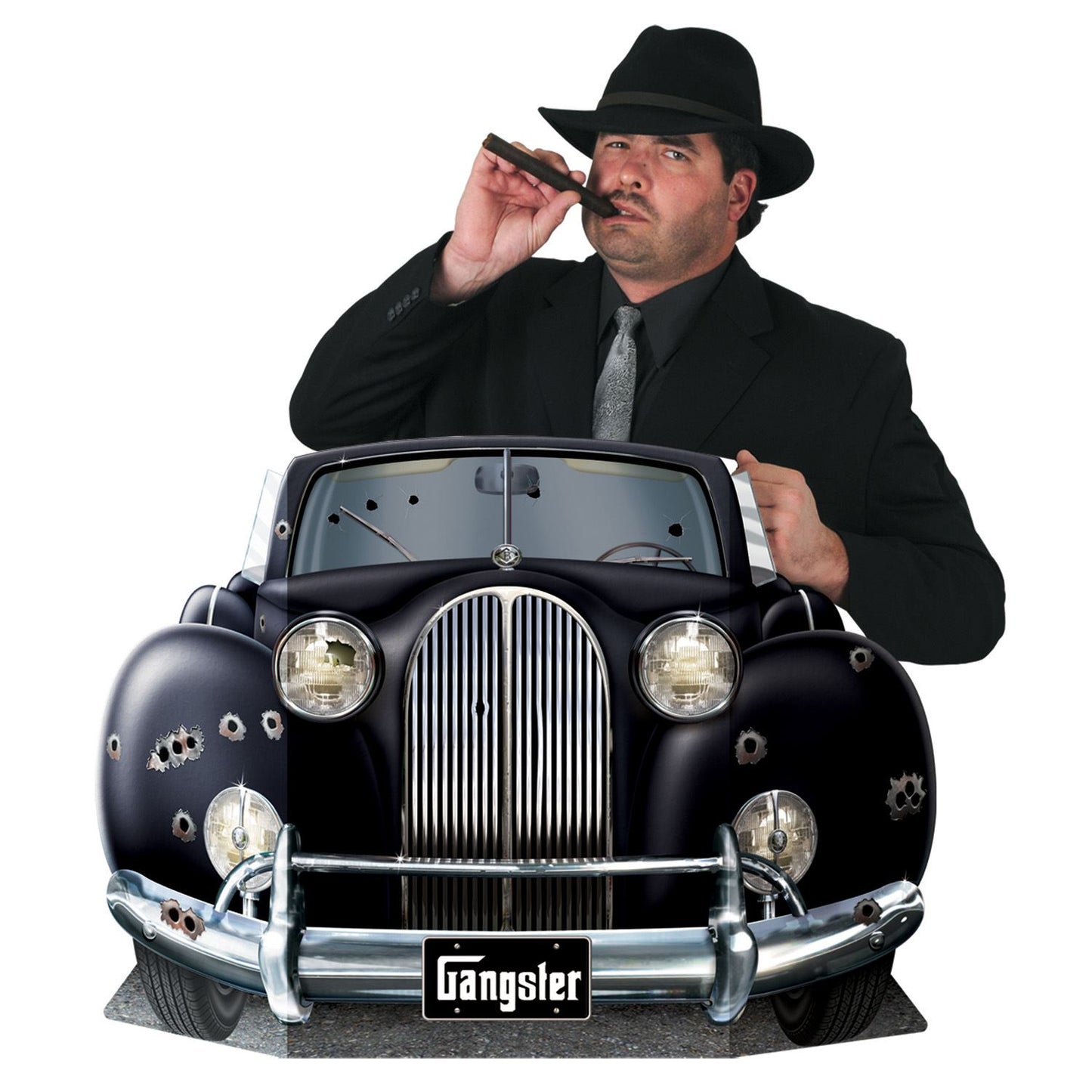 Beistle Gangster Car Photo Prop - Party Supply Decoration for 20's