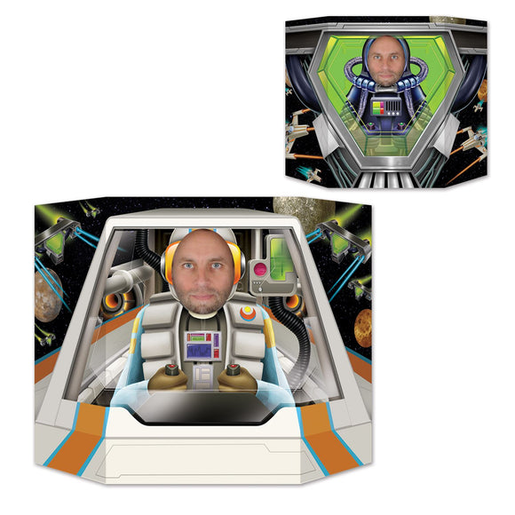 Beistle Space Pilot Photo Prop - Party Supply Decoration for Space