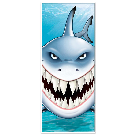 Beistle Shark Door Cover - Party Supply Decoration for Shark
