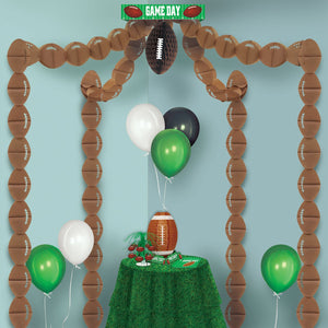 Beistle Football Party Canopy - Party Supply Decoration for Football