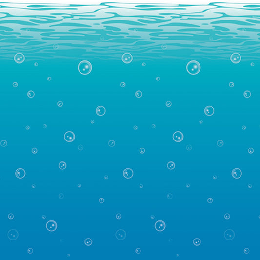 Beistle Undersea Backdrop 4' x 30' (1/Pkg) Party Supply Decoration : Under The Sea
