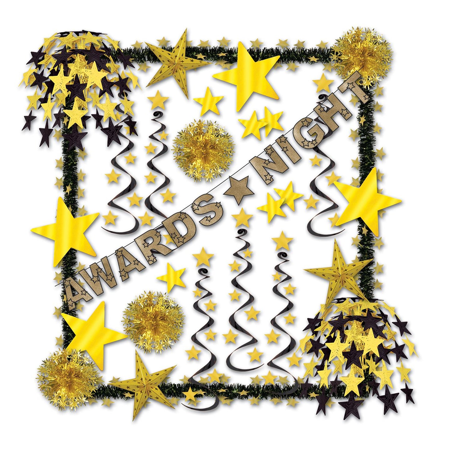 Beistle Awards Night Decorating Kit - Party Supply Decoration for Awards Night