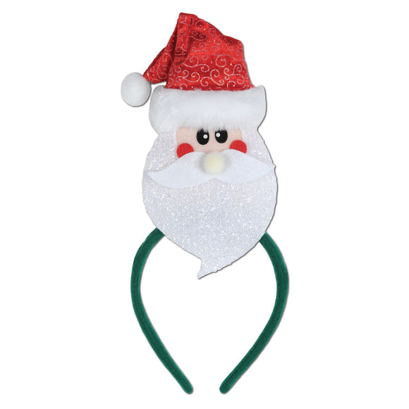 Beistle Santa Headband  (1/Card) Party Supply Decoration : Christmas/Winter