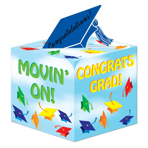 Beistle Graduation Card Box - Party Supply Decoration for Graduation