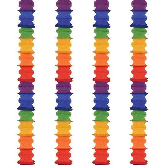 Beistle Ceiling Drops - Rainbow - Party Supply Decoration for General Occasion