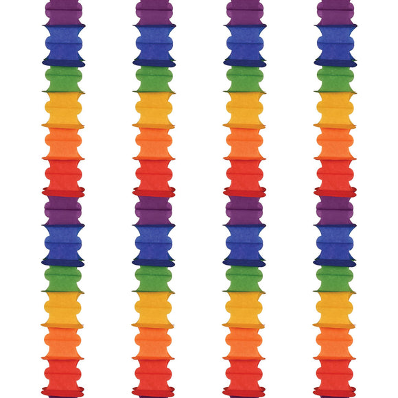 Beistle Ceiling Drops - Rainbow - Party Supply Decoration for General Occasion