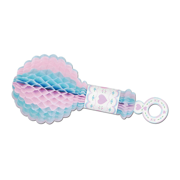 Beistle Art-Tissue Rattle - Party Supply Decoration for Baby Shower