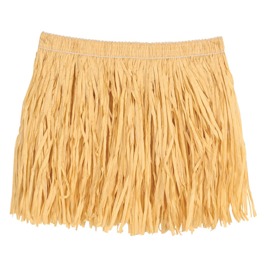 Beistle Natural Child Mini Paper Raffia Hula Skirt (1/Pkg) - Party Supply Decoration for Luau