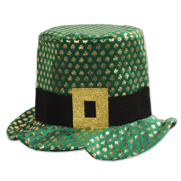 Beistle Plush Gold Shamrock Hat   Party Supply Decoration : St. Patricks